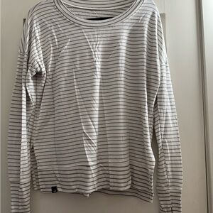 Striped Gray Women's Sweatshirt